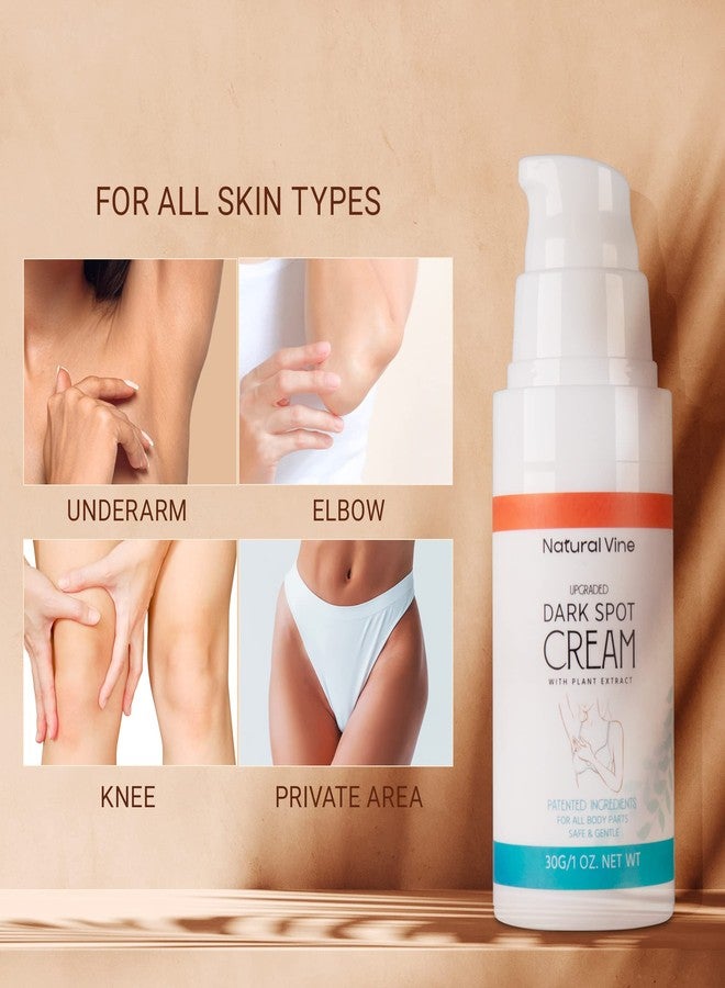 Natural Vine Dark Spot Corrector: Dark Spot Remover for Body in 4-8 Weeks - Instant Concealing & Age Brown Sun Faded Spot Remover Melasma Freckles Correcting with Niacinamide for Women & Men 30g - Image 4